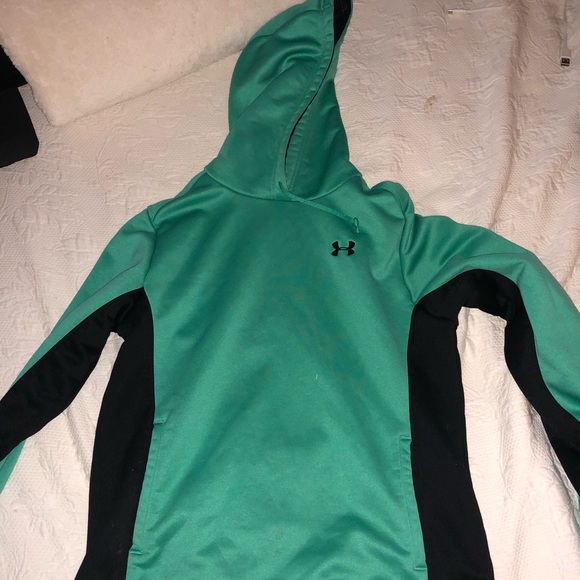 Teal Under Armour sweatshirt - Picture 1 of 1